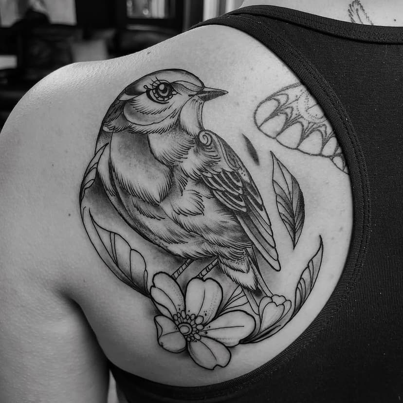 Robin - song in spring pt 2 🎶

Thanks so much @jadestewartxx for the free reign with these, swipe for more photos and stunning placement we also added white highlights in the eyes 🤩

Drop a like and deals for any birds or animals like this ✨

#birdlovers #birds #birdtattoo #tattoo #robin #blackandgreytattoo #damianhopeellams