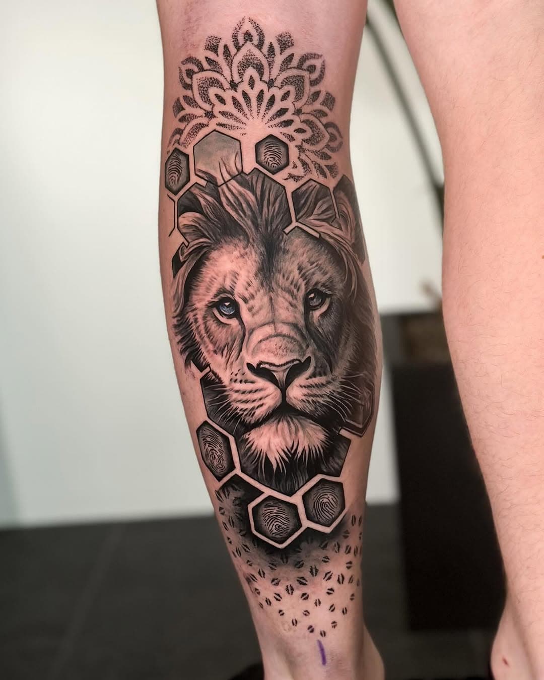 Geometric lion 🦁