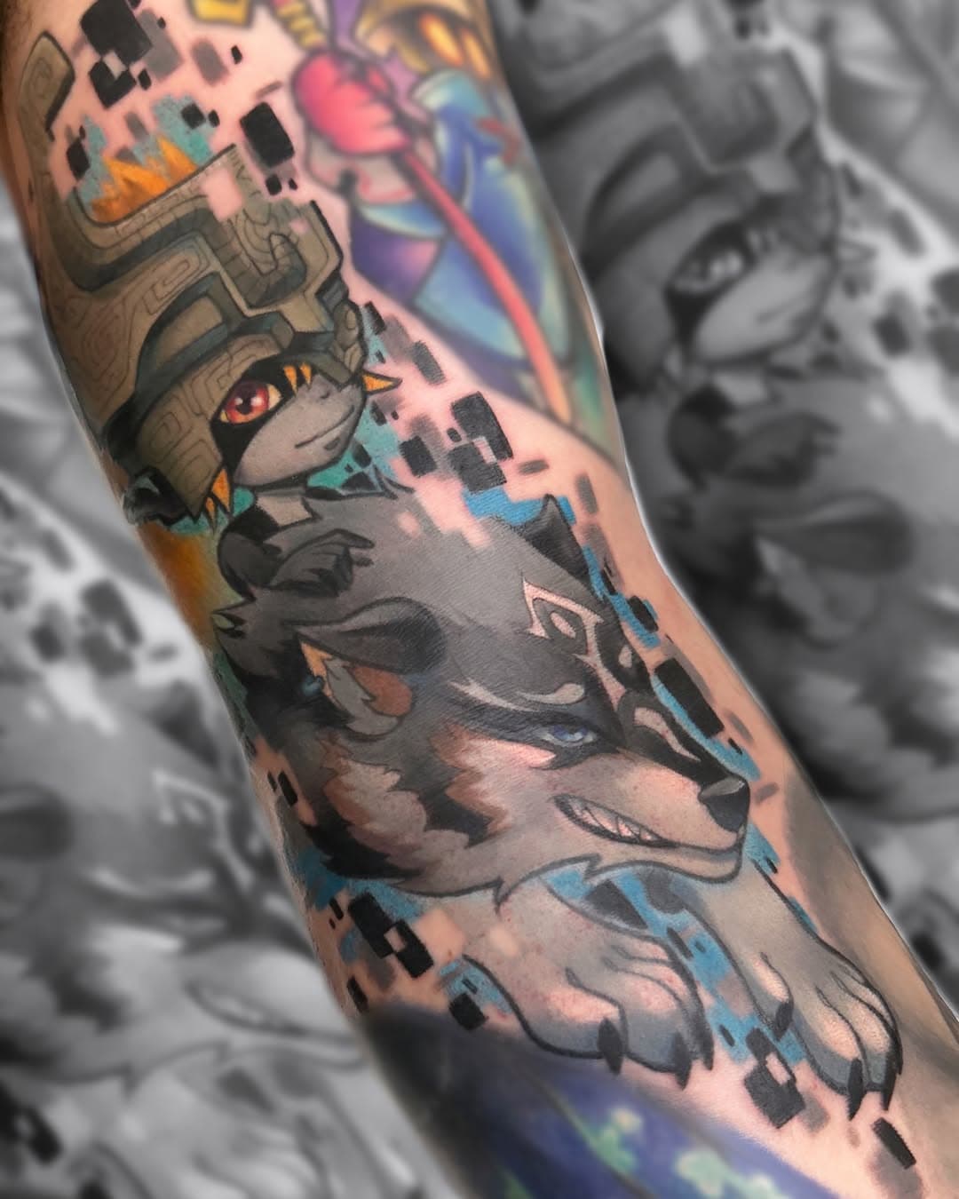🐺✨Midna and Wolf Link✨🐺
.
.
.
.
.
.
#animetattoos #twilightprincess #midna #anime #tattoo #animetattooartist #tattooartist #link #videogames #videogametattoo