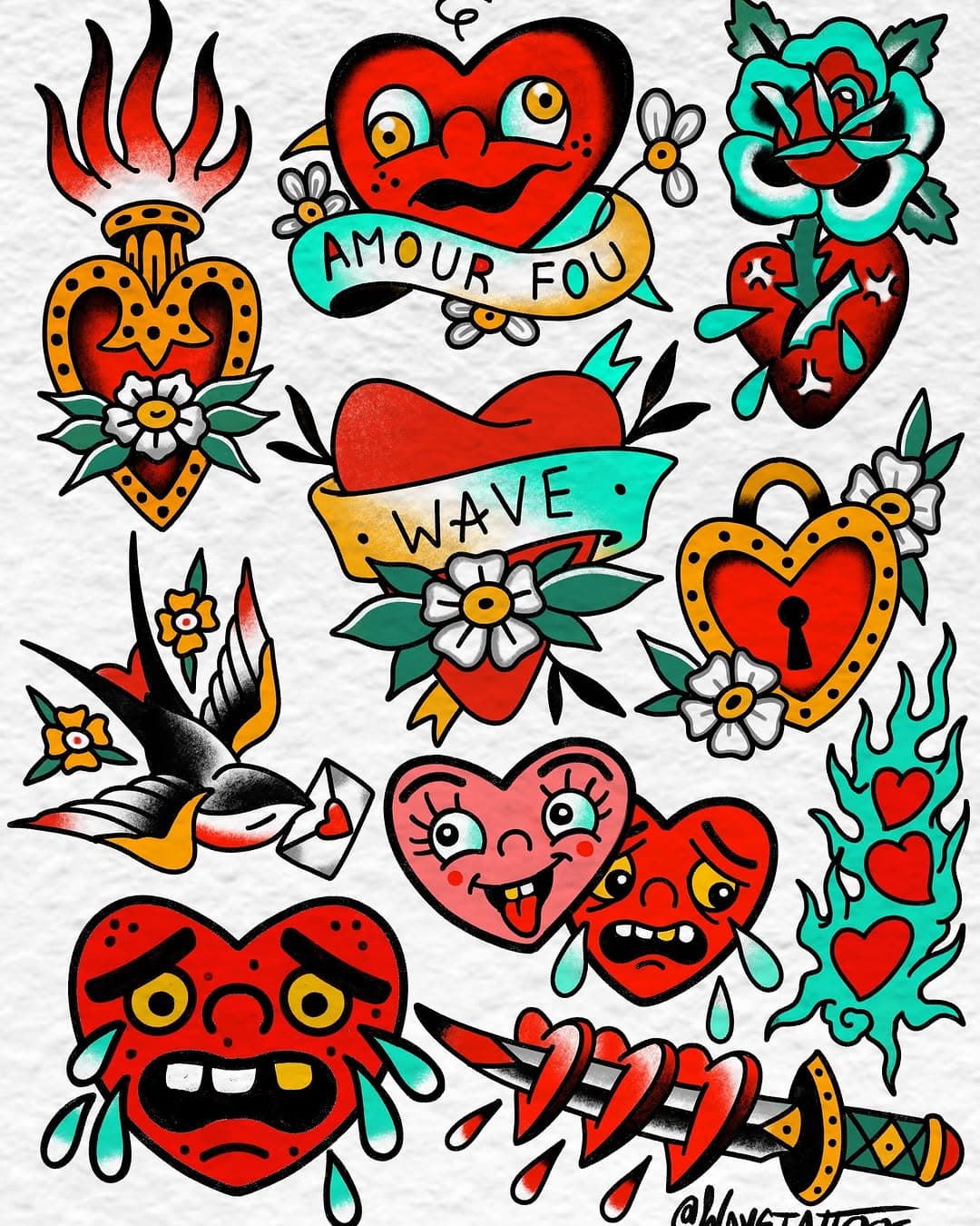 Tout février spécial 140$ pour tout ces flashs couleur ou noir. Je suis même disponible la journée même de la SaintVal!? Dort pas my love 😏

Fait au @vilainstattoo 
⚡️Rdv/Questions DM ou lavaguetattoo@gmail.com 

#tattoo #tattoos #colortattoos #traditionaltattoo #montreal #montrealtattooartist #vegantattoos #vgnink #mtltattooartist #mtl #inkeezecbd #inkeeze #eikondevice #montrealtattooshops #vilainsclub #saintvalentin #valentin