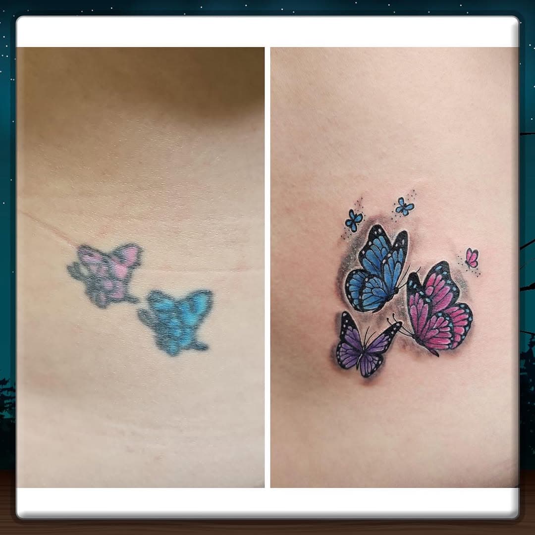 Cover up done by Fernando @fbatman_ink 

Call or Dm to check availability 

#coveruptattoo #coveruptattoos #michianatattooshop #threeriversmi #blackpearltattootr #colortattoo #bflytattoos #butterfly