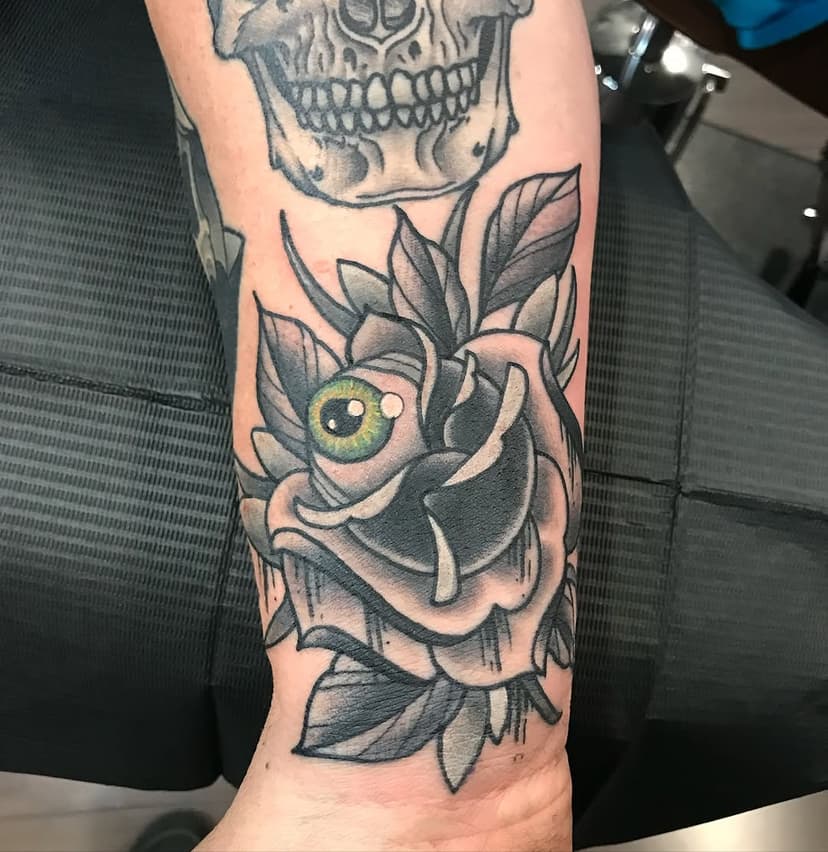 🤘🏼Another banger from @brian_russell!! Come see us today or tomorrow 10am•6pm to get booked for February!! 🗓️