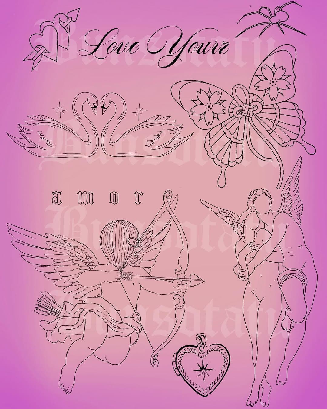 •✨❤️‍🔥Valentine’s Day special ❤️‍🔥 ✨•
✨ Dm if interested in any of these flash designs ✨
❤️‍🔥 WALK INS FEBRUARY 14, 2025 ❤️‍🔥
❤️‍🔥 12PM - 8PM ❤️‍🔥
**************************
✨ Dm to book or for any inquiries ✨
✨ simple tattoos staring at $60 ✨ 
✨ hourly $100 ✨
✨ Deposit required for booking ✨