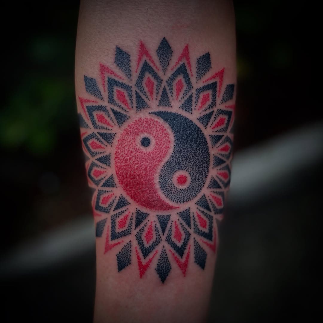 Happy Valentine’s Day! Here is a Red tattoo done by @chases_tattoos 
Email ChaseNolanBooking@gmail.com to set something up!

#tattooshop #tattoos #tattooed #tattoo #tattooart #tattooideas #tattooartist #tattoomodel #tattoodesign #tattooinspiration #reddotworktattoo #colordotwork #colorgeometrictattoo #colorgeometric #yinyang #blackandredtattoo #blackandredtattoos #deerfieldbeach #deerfieldbeachfl #deerfieldbeachtattooshop #southfloridatattooartist