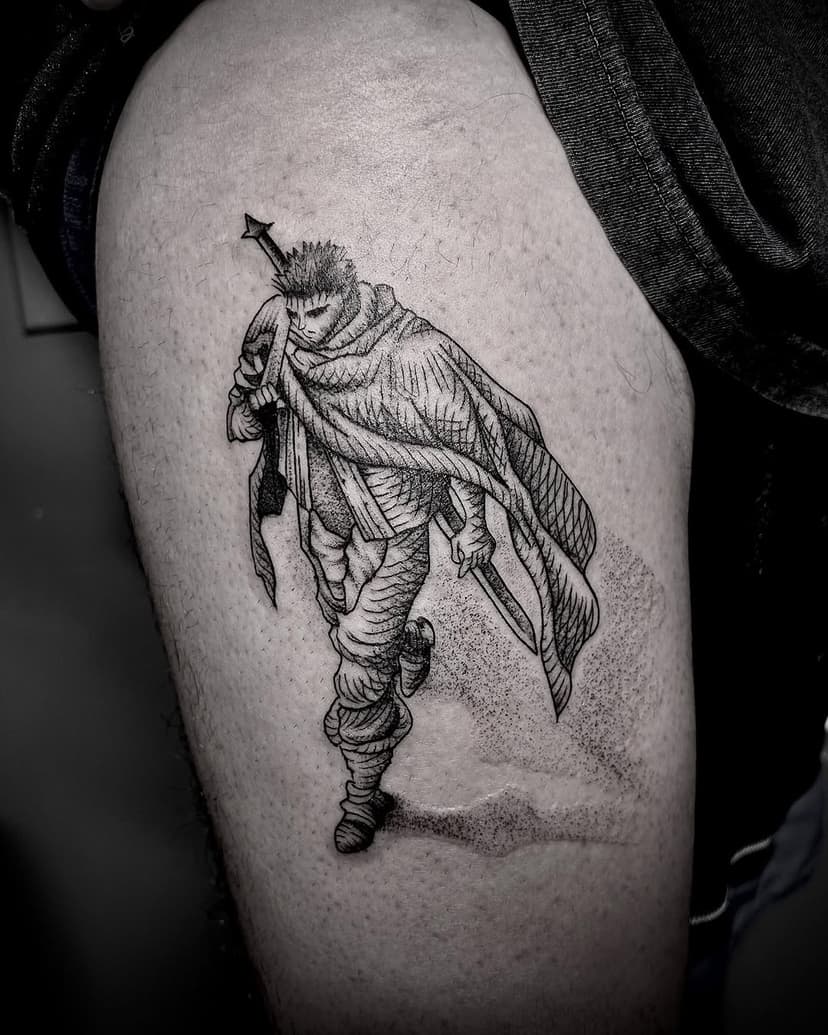 And you’ll start walking
Soon… 
@berserk 

Thank you again, Jose 

More berserk tattoos <3