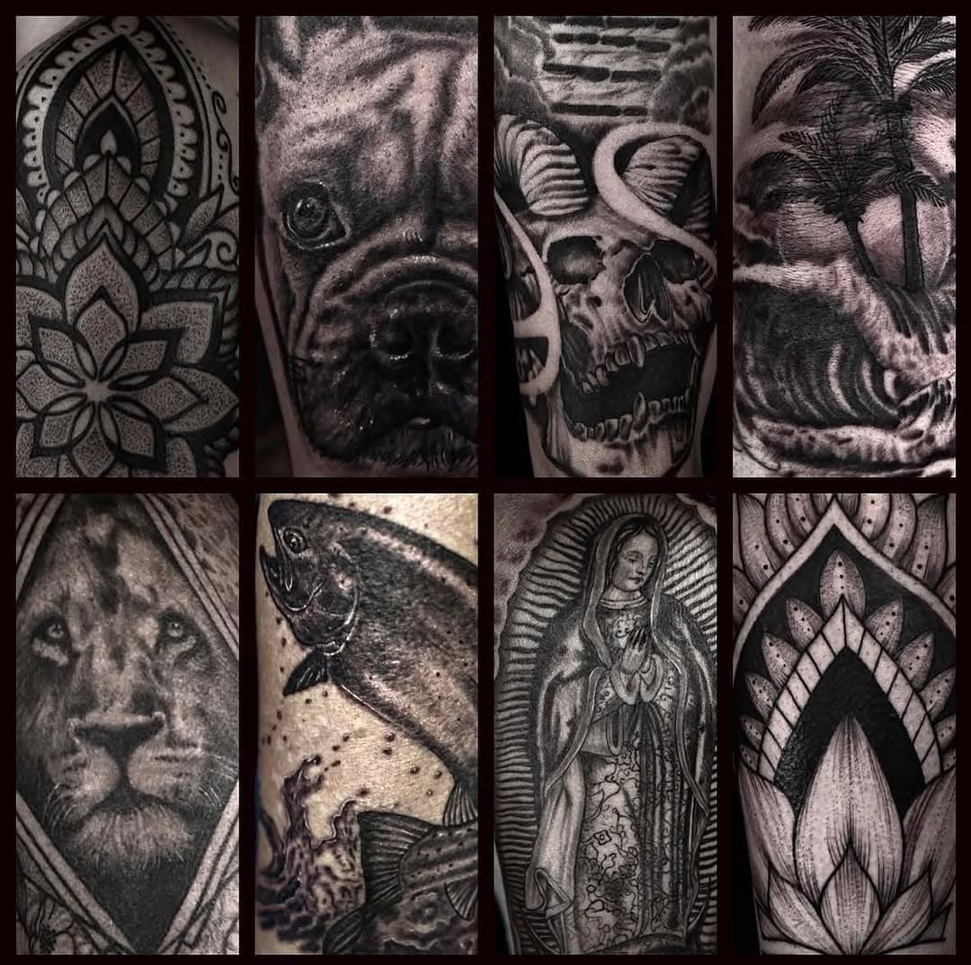 Black & Gray all day 
#heavywatertattoo #tattooshop #tattoos