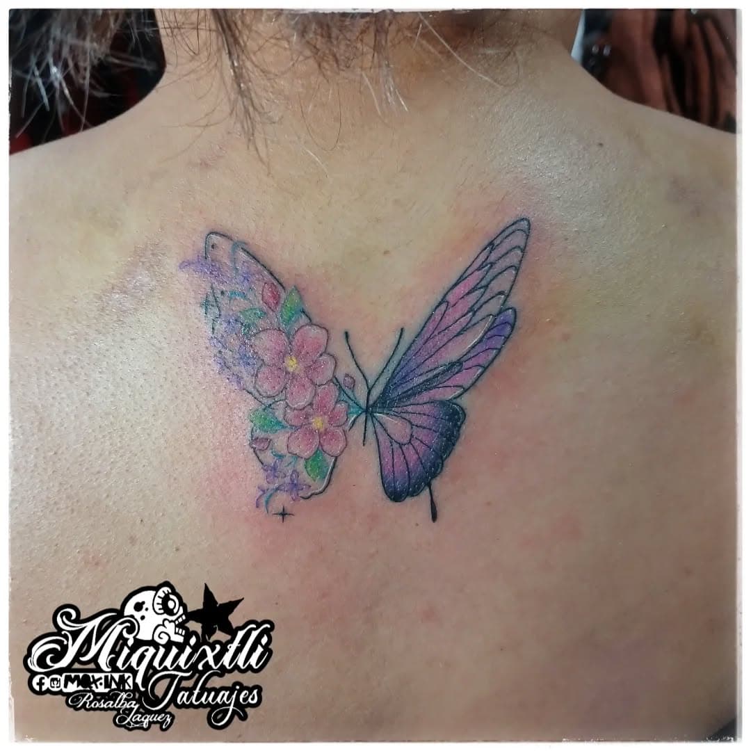 Mariposa con flores / referencia de la clienta
Informes y citas por DM y por WhatsApp al 4491255962 ❤️‍🔥
#foryou #viral #fyp #miquixtlitatuajes #miquixtlitattoo #aguascalientestattoo #tattoo #tatuaje #ink #tatuadoras  #tatuadorasmexicanas #tatuadoramexicana #ladytattooers #mariposayflores