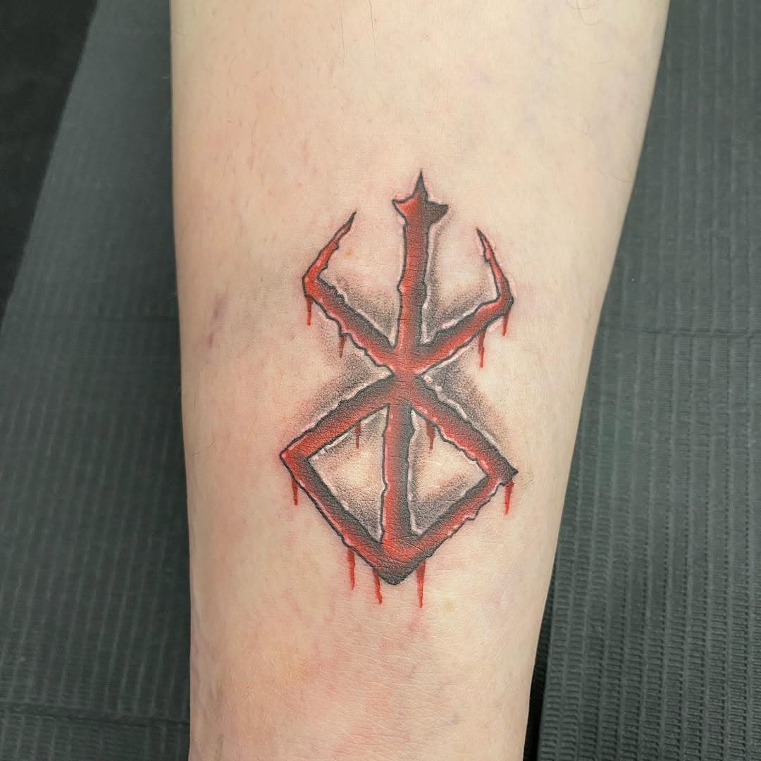Berserk brand of sacrifice, one must never stop fighting for survival thanks for coming in @onegoodscare78 

#berserk #berserkmanga #berserkanime #berserkmemes #anime #animeart #animeedits #animememes #manga #mangaart #tattoos #tattoo #tattooshop #tattooideas #blood