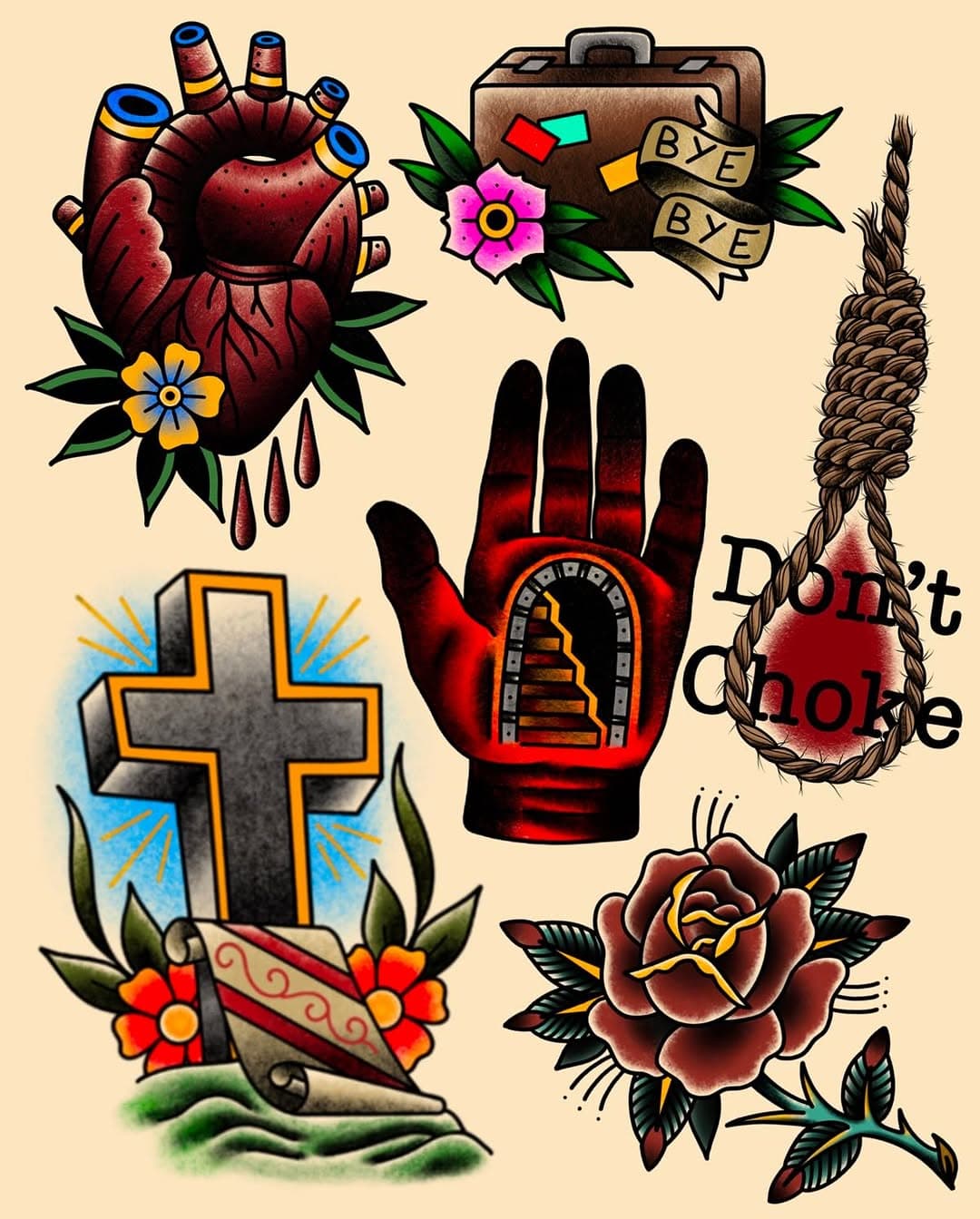 Available tattoo flash pieces from Paul (@paul_bchmn )
If interested please do NOT DM the shop or Paul. Please stop in or email: mindseyeink@yahoo.com