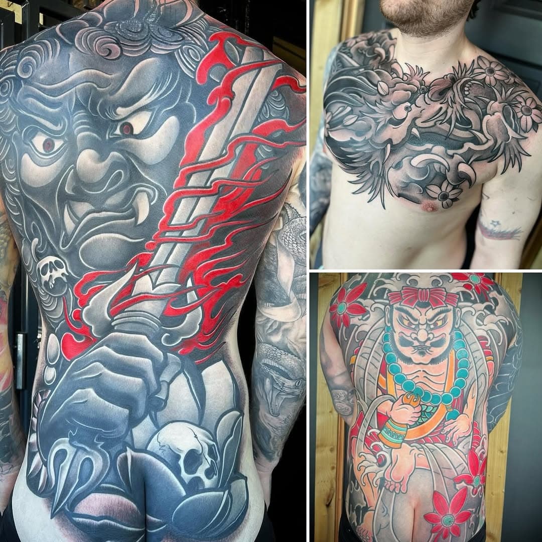 Known for his Impressive large scale Japanese Inspired Tattooing, we have @bigmikeost of @white.tiger.tattoo , Whitburn joining us for STC2025. Mike seems yo have a never ending supply of Back pieces, front pieces and full limbs on the go at all times, and we’re looking forward to seeing them at the show. Contact artists directly for appointments and info, tickets are on sale now from @ticketsscotland #bestweekendoftheyear #allstyles #tattoo #tattoos #scottishtattooconvention #glasgowtattoo #edinburghtattoo #allstyles