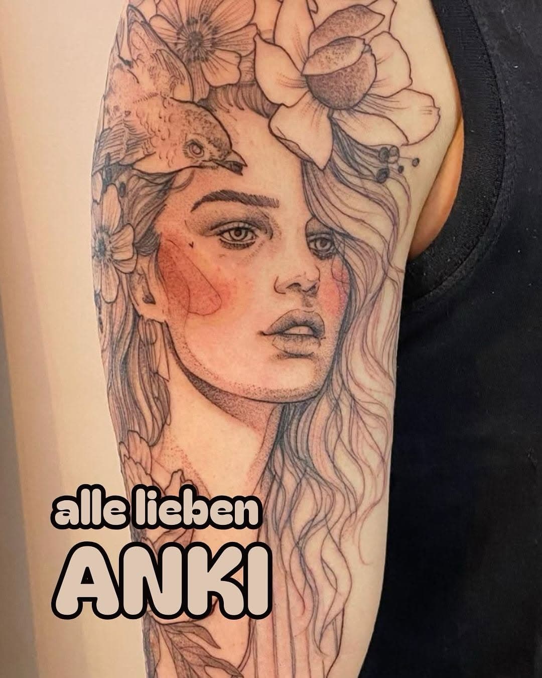 A N K I 

@_ankimichler 

Gönnt euch Portraits mit Seele. 

#portraittattoo #tattoo #hamburgtattoo