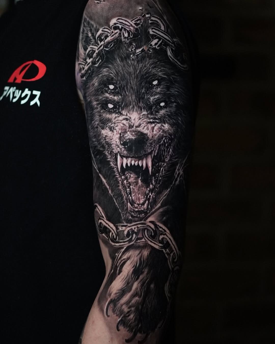 More wolves please! 🐺 thanks for looking!
•
•
For appointments and inquiries please email Zach.medbery@gmail.com
•
•
•
•
#theravenandthewolves #hashtagsaredumb #tattoo #tattooideas #wolftattoo #portraitsofhorror #lbc #wolf