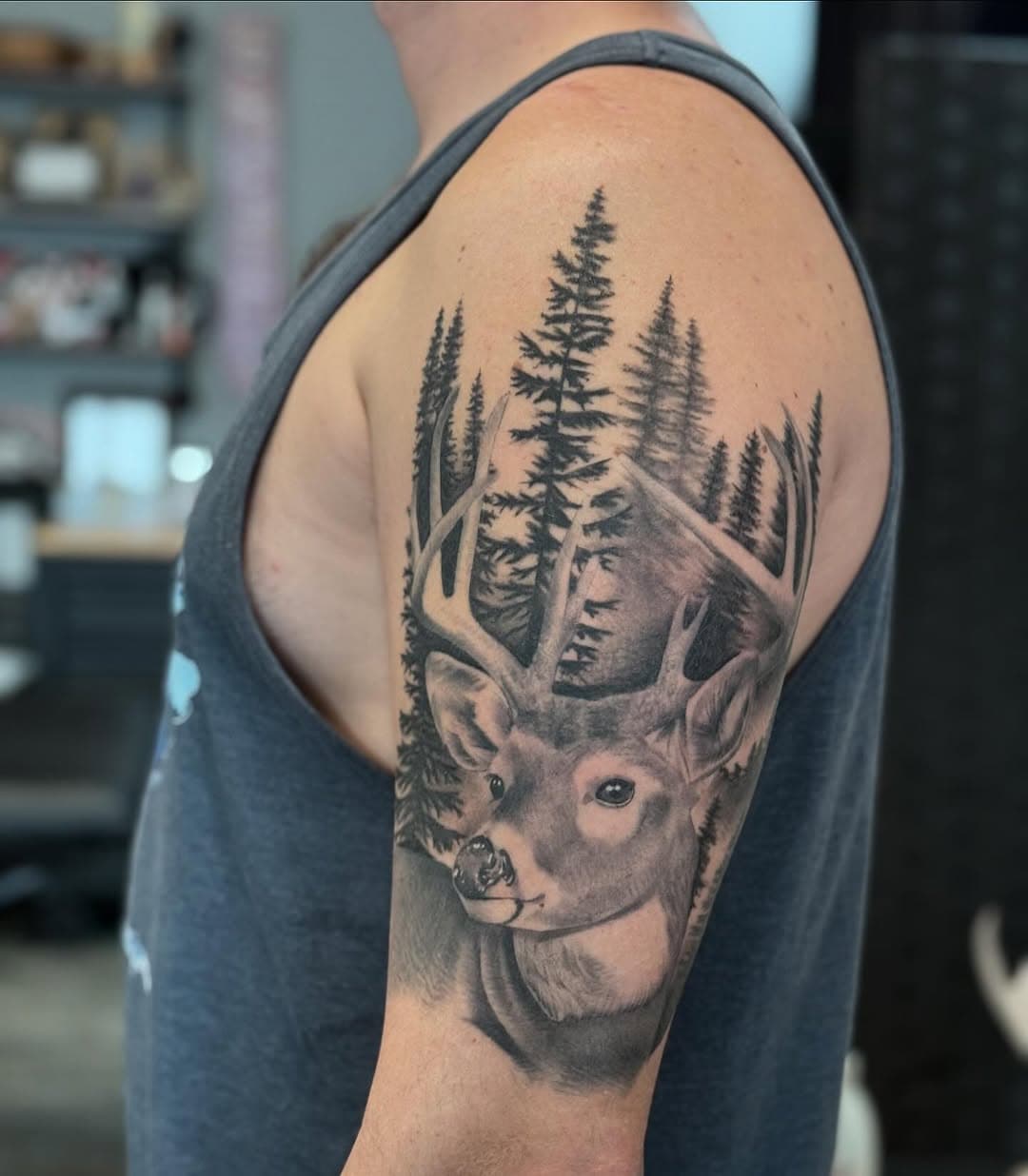 Healed half sleeve I did last month
.
.
.
.
.
#blackandgreytattoo #blackandgrey #blackandgreytattoos #realism #realismtattoo #hunting #elktattoo #art #artist #tattooart #tattooartist #tattoodesign #tattoo #tattooed #tattoos #inked #halfsleeve #halfsleevetattoo #guyswithtattoos #salemoregon #oregontattoo #oregon #pnw #pdx #pdxtattoo