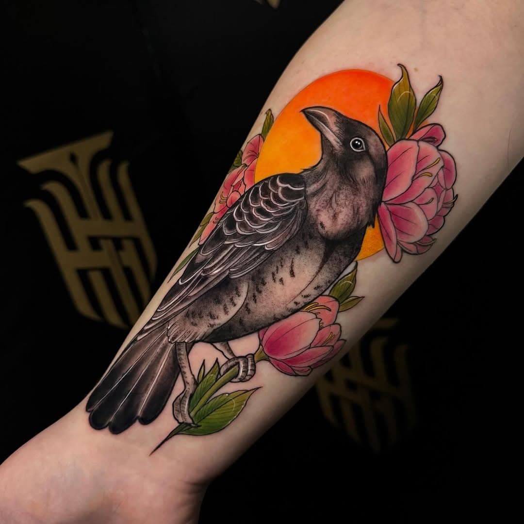 Fun cover up for Cindy! I loved working on this piece and bring bold colors to my blackwork style. To book an appointment with me, Email me at tattootarah@gmail.com and fill out the provided form.