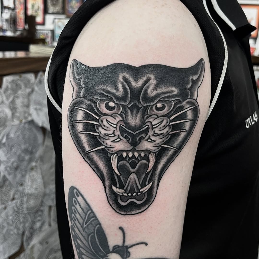 Panther head for Dylan. Thanks again!