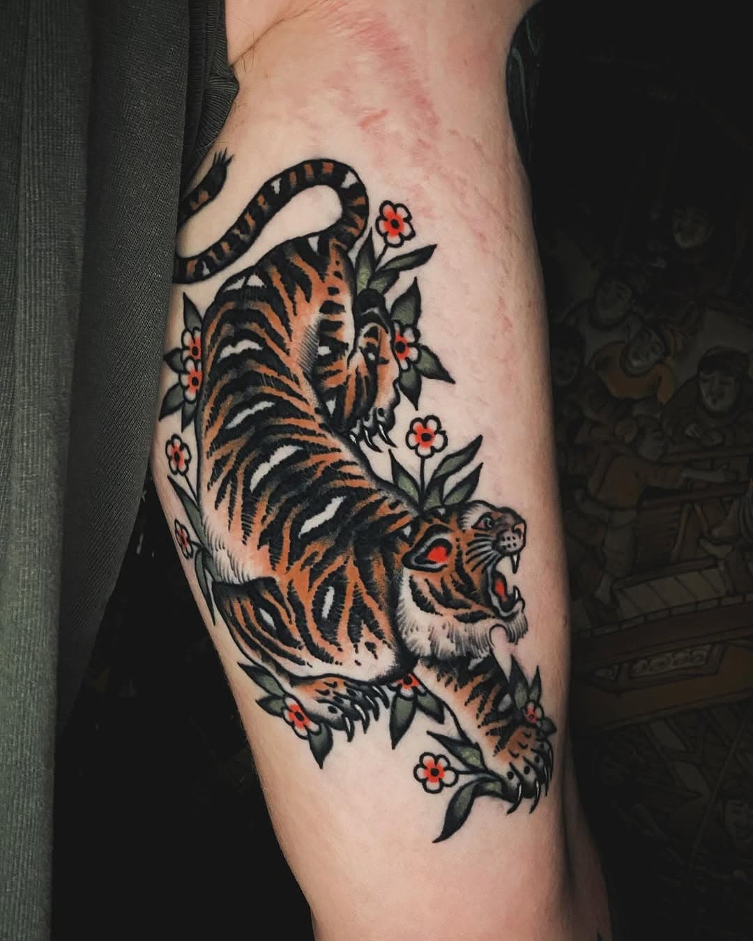 Healed tiger! Made at @deathorglorykbh