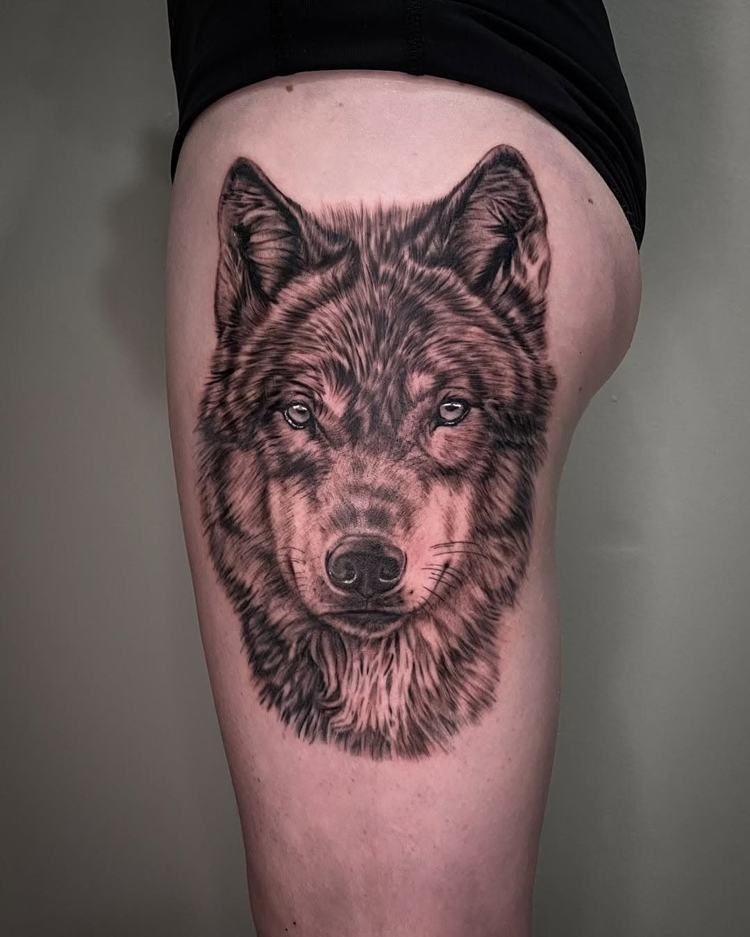 I absolutely love how this one came out!! More animal portraits please! 

#wolf #wildlife #nature #texture #wolfsanctuary  #outdoors  #tattoo #ink #realism