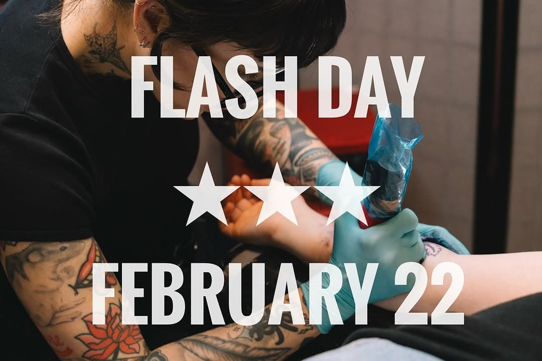 THIS SATURDAY 2-22! WALK INS ONLY, FIRST COME, FIRST SERVED. COME PICK SOMETHING FROM OUR BOOKS! @alenachun @kylermartz @williswinwin @luminous.wound @old_kid @lauramercy.tattoo