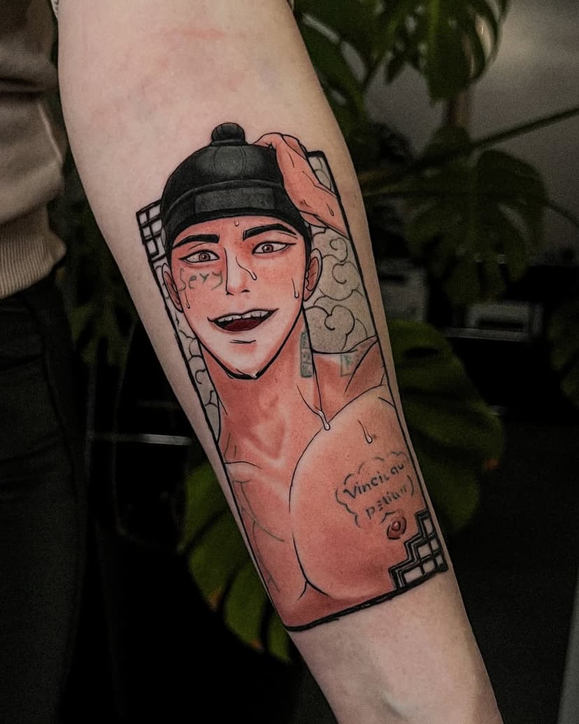 Second gay… oh, second tattoo for @vladislava_tsiurupa ! A couple more — and we’ll start a fan club! 😄

🔥 Yoon Seung Ho from “Night Etudes” is now with her forever! I added some tattoos to make him even bolder and more charismatic. It turned out just right! 💪

🎨 Each tattoo is a unique piece. I always draw in my own style based on the client’s idea to make the design truly theirs. Want something cool and eye-catching? Let’s discuss!

📅 My Guest Spots (Feb – Apr 2025)

📍 Cologne — @stichpunkt_cologne 
✅ Feb 17 – Mar 9
✅ Mar 17 – Apr 17
✅ Apr 21 – Apr 30

📍 Hamburg — @tattoo.highlights 
✅ Mar 10 – Mar 16

📍 Essen — @bheppotattooclub 
✅ Apr 7 – Apr 13

📍 Munich (Germering) — @sad.bunnytattoo 
✅ Apr 14 – Apr 19

📌 DM me and tell me what character or idea you want to bring to life. We’ll make it so that you’ll be thrilled!
Thank for support @emalla.official @bheppo 

#tattoo #tattooart #yoonseungho #manhatattoo #animeart #nightetudes