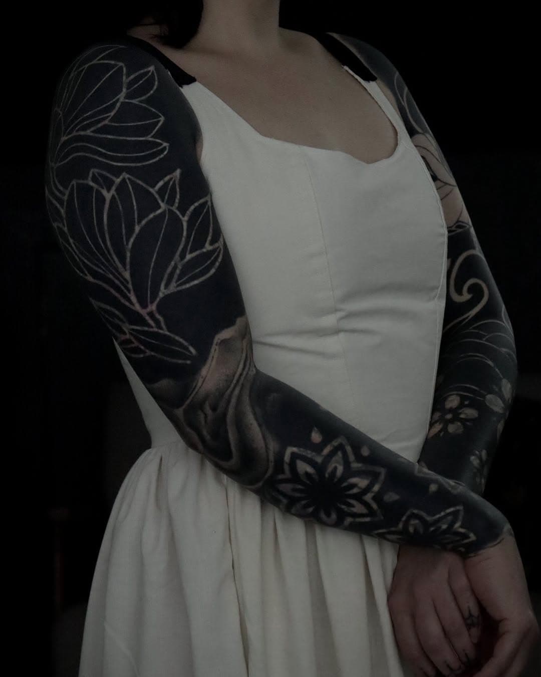 Another shot of the arms I did for @francesannefaith which I haven't posted before. 
Not much new work to post but I've got lots of nice new pieces I'm starting in the next few weeks, and some I'm ongoing with. So there'll be new stuff coming very soon.