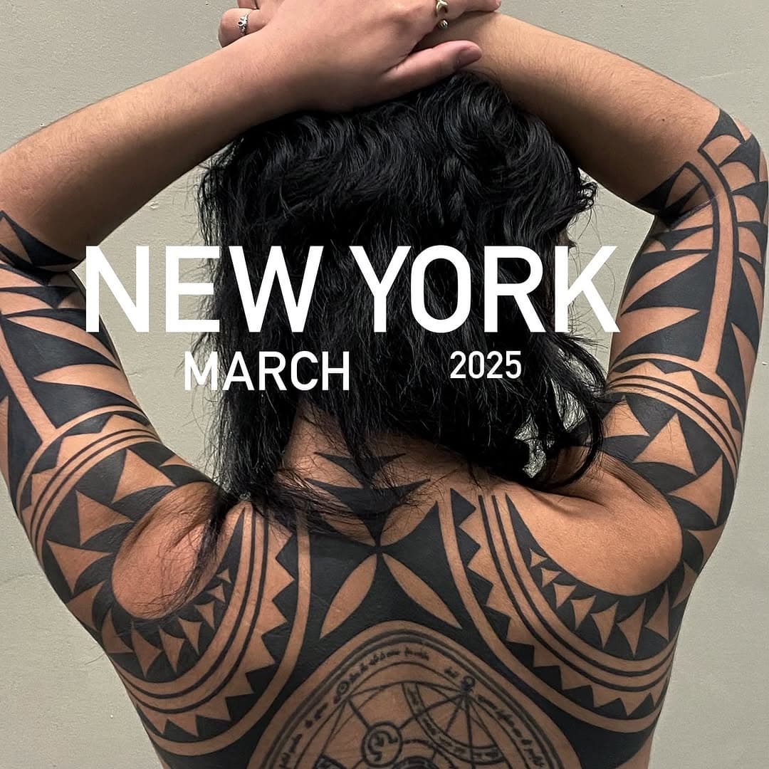 NY, I am coming back to you.
 
Appointments available for New York City in March 2025. 🌀

• @gnostictattoo 
• Projects of all sizes welcome.
• Contact through DM or email for booking.

#blackwork #tribaltattoo #facetattoo #bodymodification #tattoo #art #nyc #brooklyn