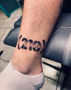 219 tattoo on 2-19!