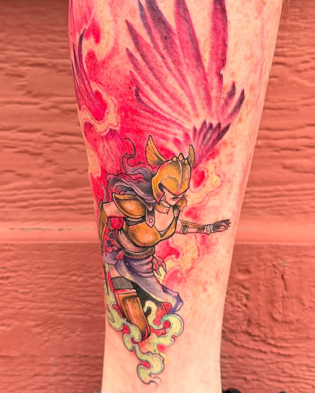 I got to make a super cool Valkyrie today!