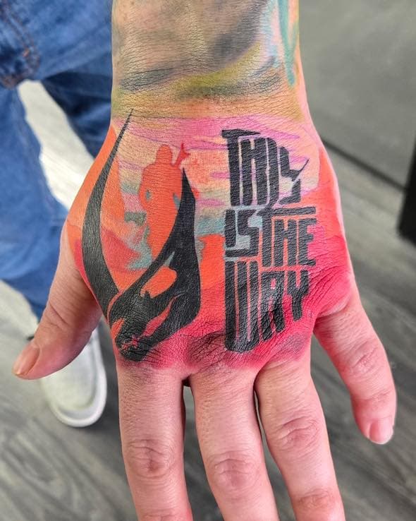 How cool is this?! Work by Fish! Tattoosbyfish1983@gmail.com #mayamodification #tattoo #tattoosbyfish #tattooartist