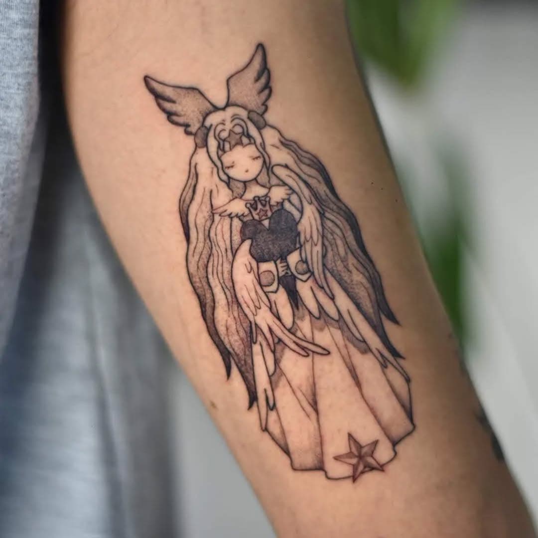 The hope - do anime Sakura card captors 
.

📍São Paulo/zo 
.
.
.
.
.
.
.
#vilasonia #tatuagem #tatuagemsp #butanta #tatuagembutantã #tattoovilasonia #bonfiglioli #mulherestatuadoras #tattoobonfiglioli #tattoofineline #tattoodelicada