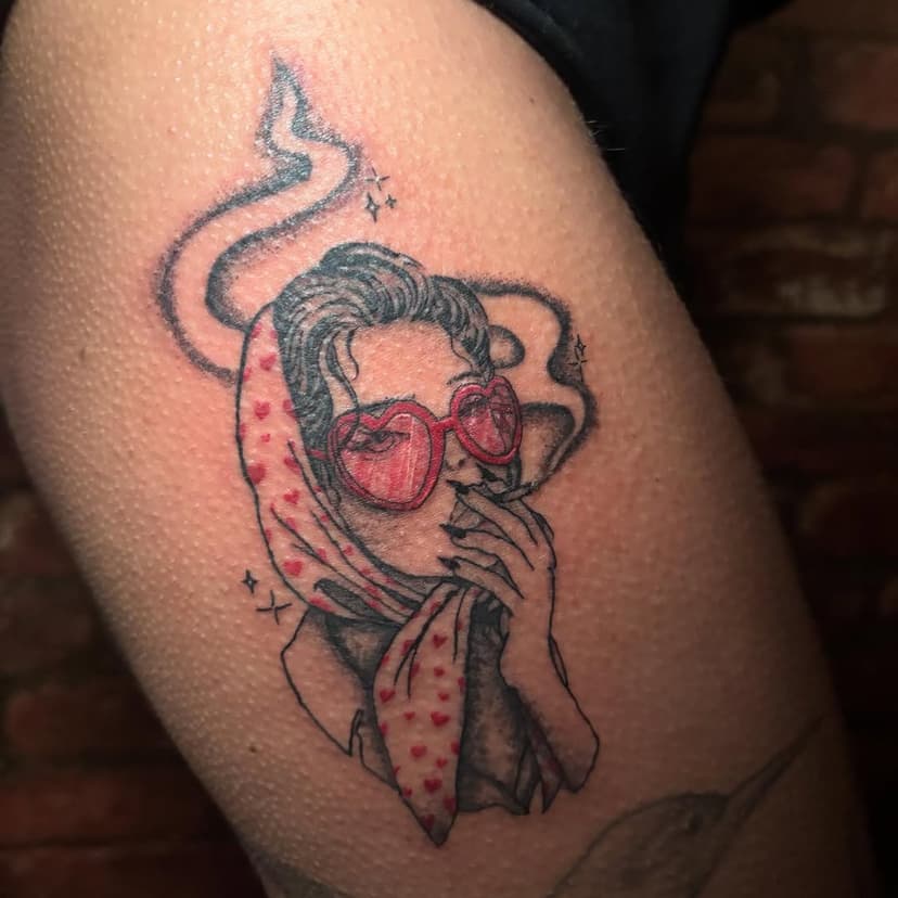 Absolutely loved doing one of my flash pieces for Gemma today ❤️ 
.
.
.
.
.
.
.
#flashtattoo #tattooist #valentines #flash #tattoos #tattooed #tattooflash #tattooideas #wigan #tattooart