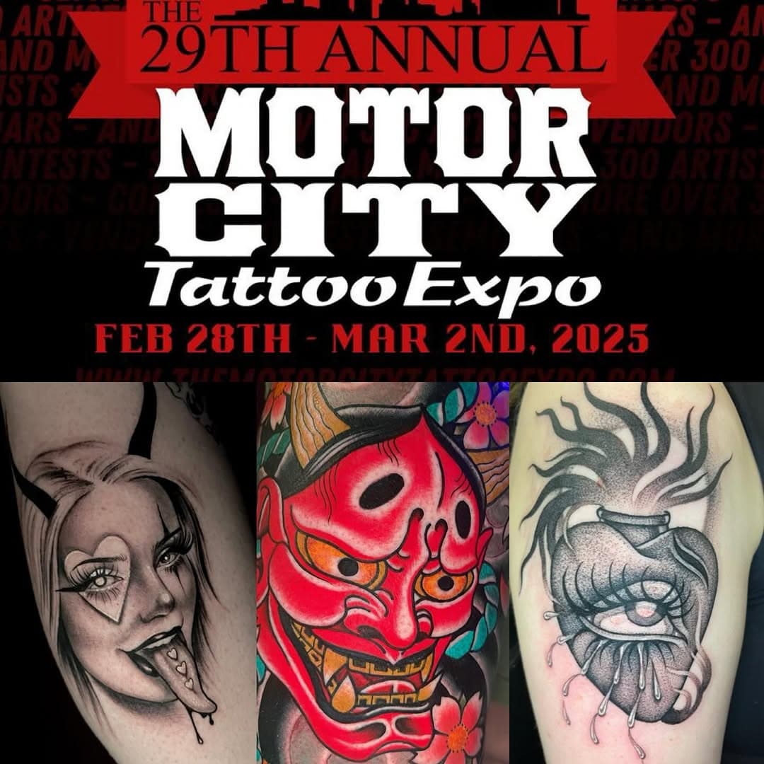 Next weekend!! Catch me and @downtowndb13 at the @motorcitytattooexpo in Detroit!! I still have some openings so click the link in my bio and let’s do something sick!!
#detroit #detroittattoo #tattooconvention #tattoosnob #inkedmag #skinart_mag #skinart_traditional #traditional #traditionaltattoo #neotraditional #neotraditionaltattoo #mavericktattoomercantile  #inkmaster #middletownct #cttattoo #middletowntattoo #goldtoothtattoo #goldtoothtattooct #wheresthecocainecrissangel #youcouldadoneadoor #gloopngloop