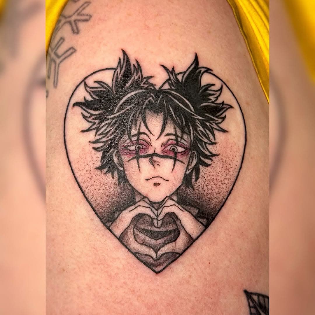 Who doesn’t love a perfectly executed Choso tattoo! By @gabipaigeee. Check out her page for awesome available wanna-do designs! 
.
#tattoo #chosotattoo #animetattoo #sacredarttattoo #sacredarttattoocortland #cortlandtattoo #cortlandny #sacredartstudio #nytattoo #ithacatattoo #syracusetattoo #binghamtontattoo #607 #upstateny
