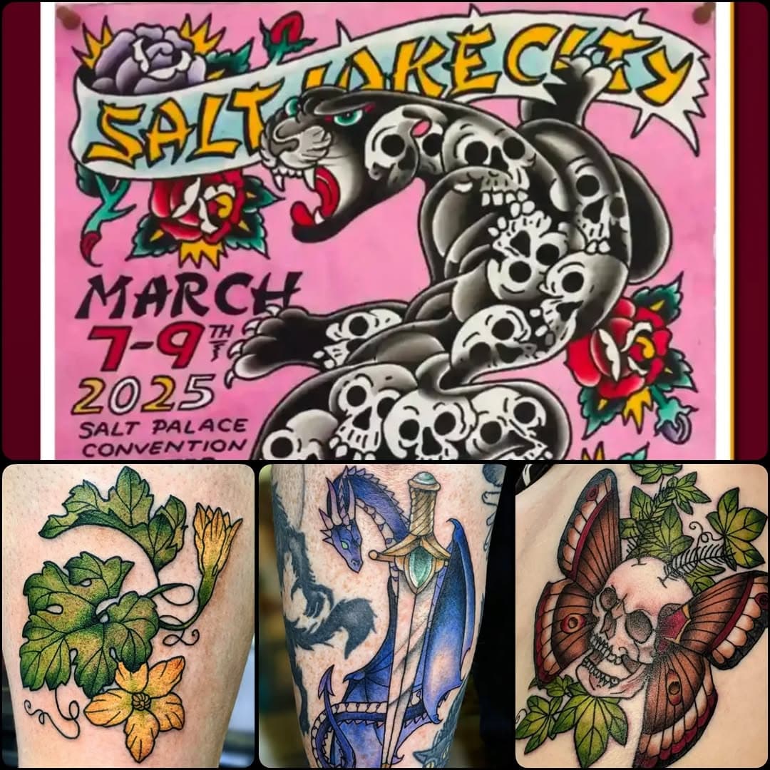 MARCH 7-9 ✨🖤✨ I'll be attending @slctattooexpo in Salt Lake City, UT doing walk-up flash tattoos as well as appointments ✨🖤✨ I'll be working alongside the talented artists @communiontattoo all weekend long! ✨🖤✨

Please email me CATDOESTATS@GMAIL.COM to book & reserve an appointment. Otherwise, I am taking walk-ups ✨🖤✨ Stop by and come get tattooed, or at least snag yourself an art print!!!

#slctattooexpo #saltlakecitytattooexpo #saltlakecity #artprints #supportyourlocalartist #utahtattoo #tattooconvention #tattoosavailable #walkinswelcome #ladytattooers #illustrativetattoo #flashtattoo #tattooflash #communiontattoo #catherine_alice_