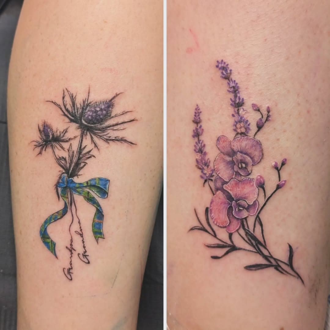 Some floral pieces done by Joji @vg_joji