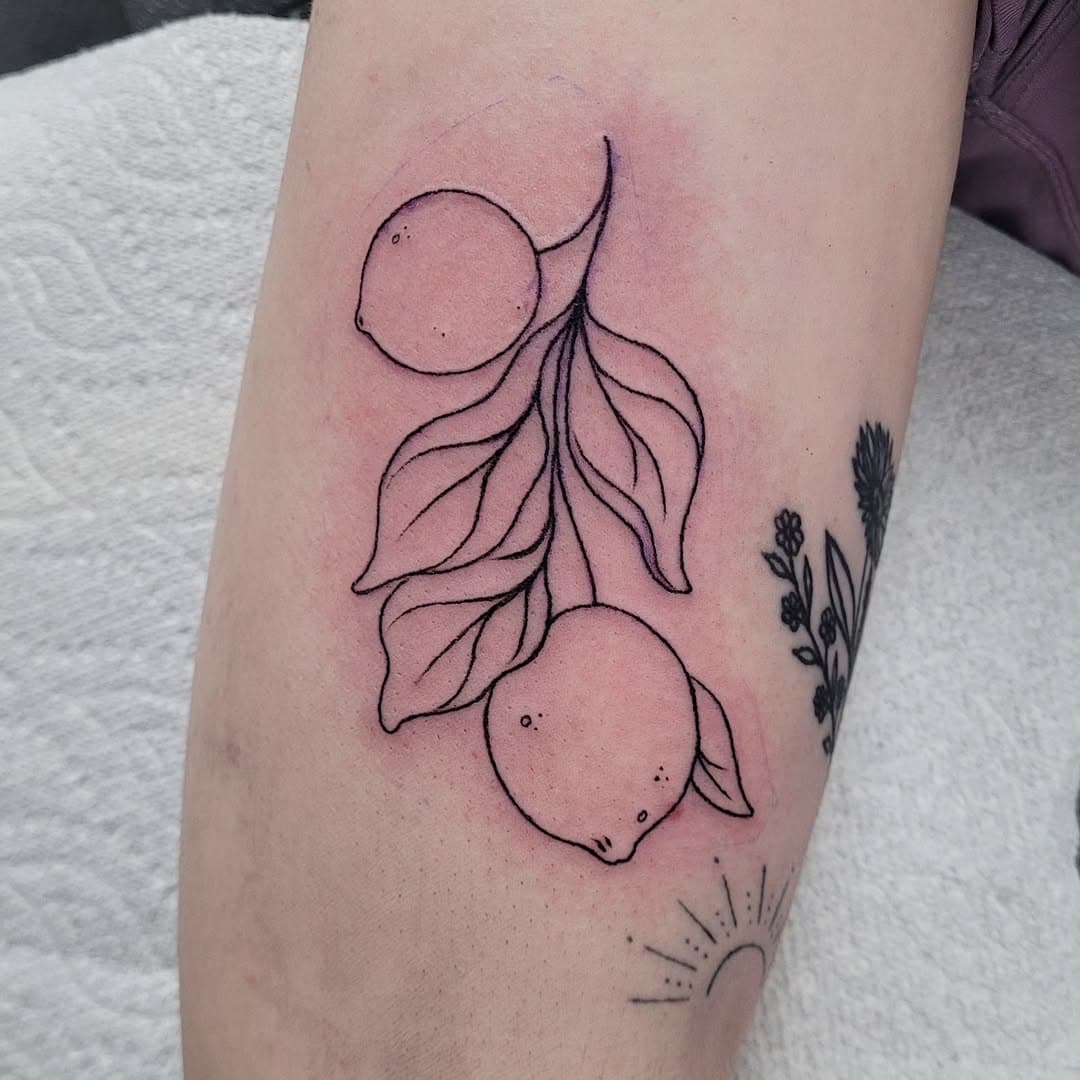 Lemons for Aimee 🍋🍋
Thanks so much!

#tattoo #illustration #drawing #procreate #tattooart #tattooflash #flashsheet #whimsicalart #art #design #ink #myart #finelinetattoo #sketchdaily #illustrationartists #lemontattoo #blackwork #lineart #simplisticdesign #yvrartists #artistsofinstagram #ecualumni #vancouvertattoo