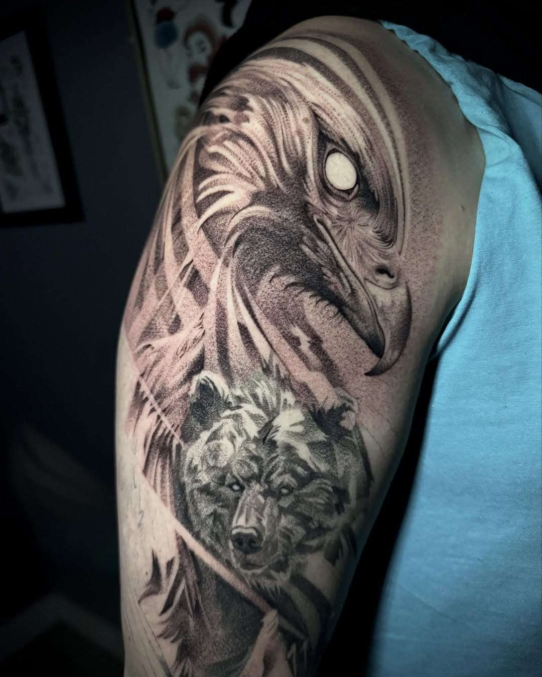 Something a little different in progress.  Having fun keeping things loose with this one
