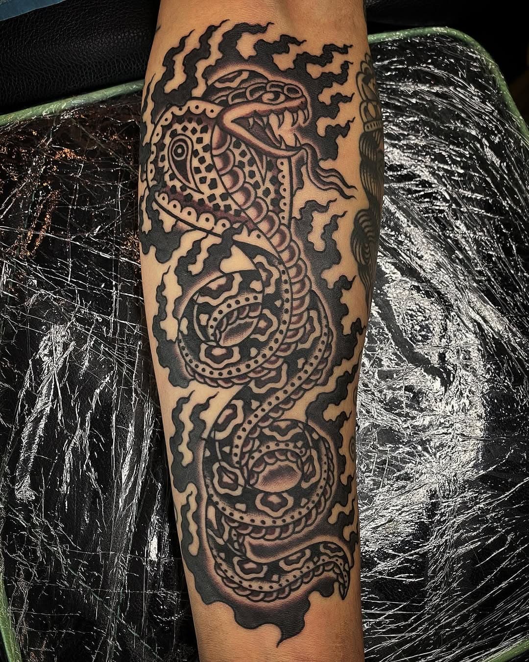 A bunch of Tattoos, done on Taisei. 
Some *Healed* some Fresh.
Thanks for getting tattooed mate.
Swipe to see them.👀⬅️⬅️⬅️
🐍🔥🗡️🐴🐴🐴🌹💁🏻‍♀️🦅👘🕸️
To book a tattoo, DM me on here. Thanks.