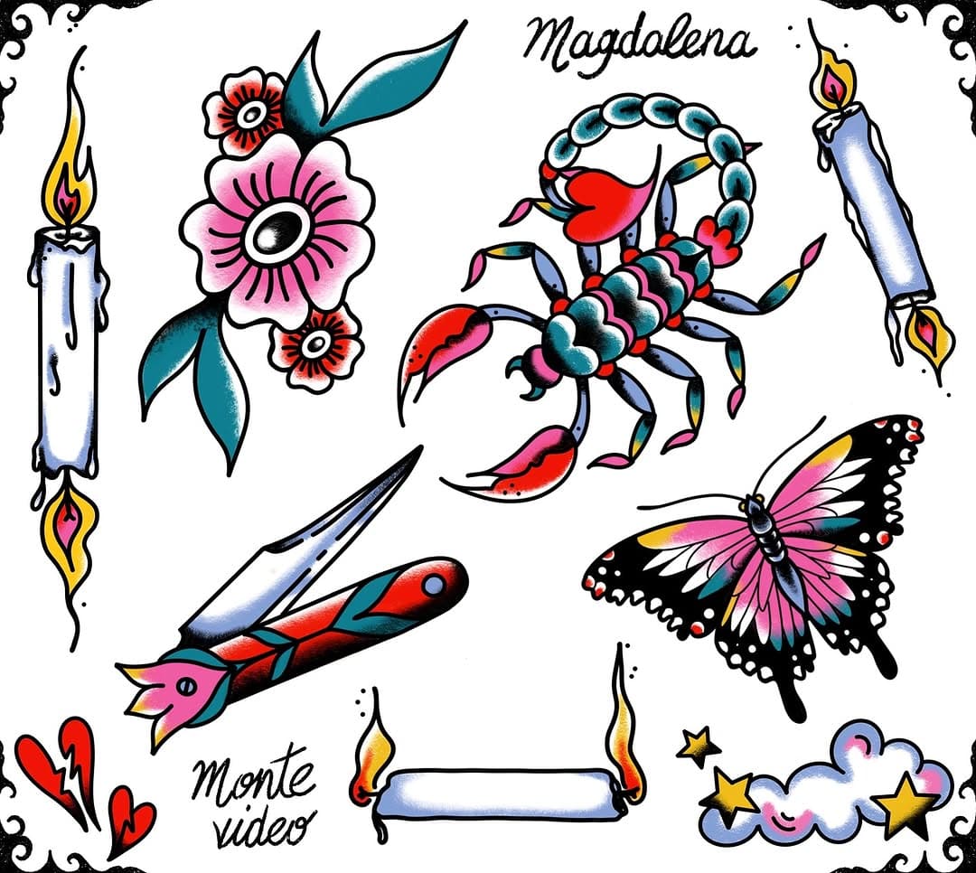 Scorpio season is 12 months around ❤️‍🔥 
MONTEVIDEO !!!
// ** NUEVO FLASH LISTO PARA TATUARTE! ** // puede ser en así color o black and grey. Mándame un mensaje directo acá por insta para agendar, o para cualquier pregunta ✨🌹🤗 muchas gracias por su cariño!!!

#pancakeflowerclub #tattooartist #artista #tatuadorasuruguayas #montevideotattoo #tattoolife #tattooing  #montevideo #travelingtattooer #flashtattoo #uruguay #tattoosmontevideo #funtattoosforfunpeople #tatuadoresuruguayos #montrealtattooartist #gratitude #tattooing