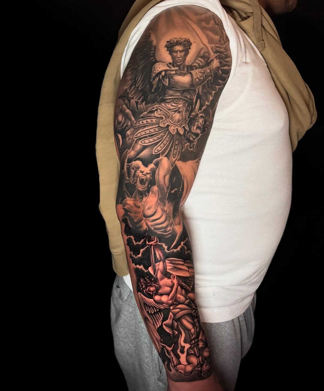 Session 2 
Angels & Demons
Full Sleeve coming soon

Tattoo by @tattoozby_jab 

🚨FINANCE AVAILABLE🚨
BOOK NOW 
Www.District36Tattooparlor.com

@kwadron 
@worldfamousink 
@eternalink 
@glovesfortattoo 
@district36_tattooparlor 

#tattoos #tattooshops #tattooparlor #tattooartists #tattooartistmagazine #inked #inkedup #whosnext #makeyourappointment #booknow‼️ #booknow #🔥 #🔥🔥🔥🔥🔥🔥🔥🔥🔥🔥🔥💯💯💯💯💯💯💯💯💯💯💯💯😉👍🏼✔️✔️✔️ #🔥❤️ #🙌🏼 #🙏🏼 #🙏🏼❤️ #🤘 #🤘🤘🤘🤘🤘😎😎😎😎😎 #🤘🤘 #🤘🤘🤘