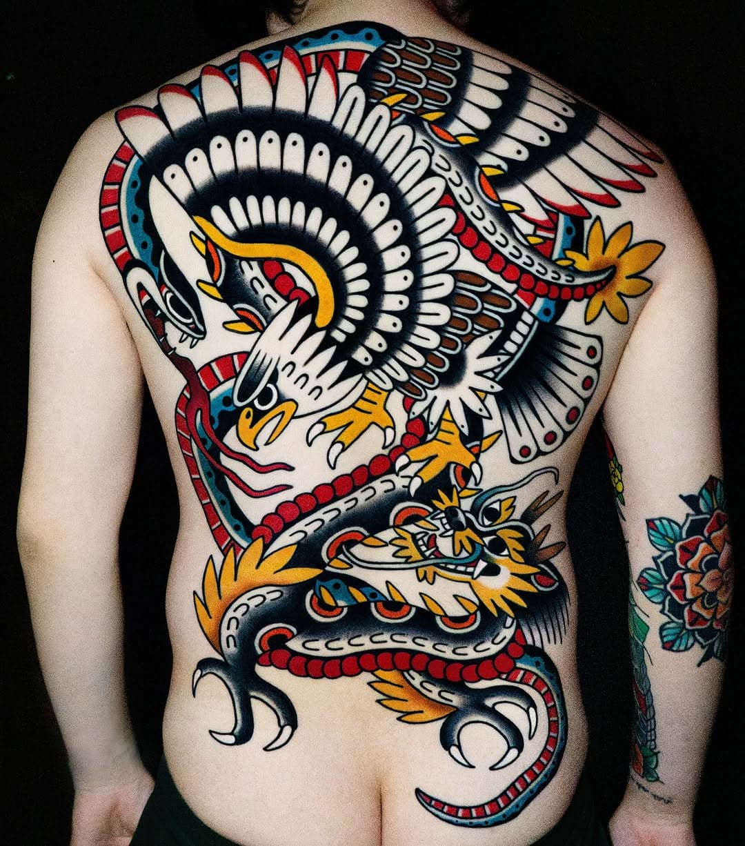 Battle Royale

Placement : Full Back

Done at : Korea

Yubtattooer@gmail.com
.
.
.
#Traditionaltattoo