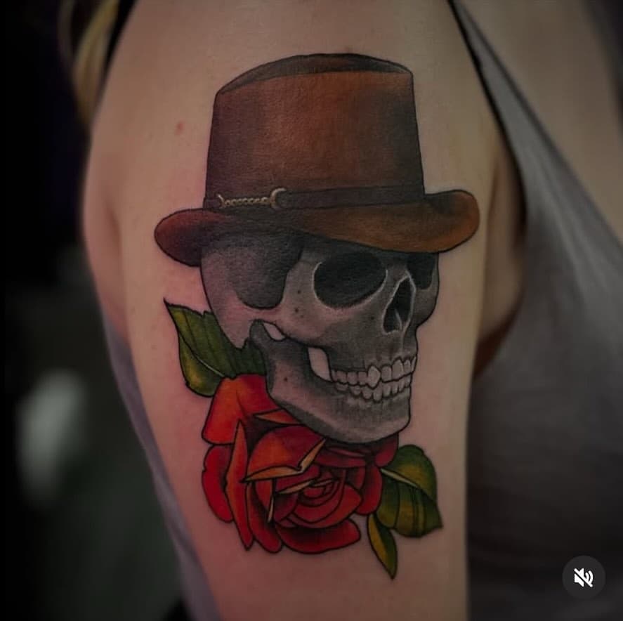 A recent memorial piece by @simplysamtastictattooer