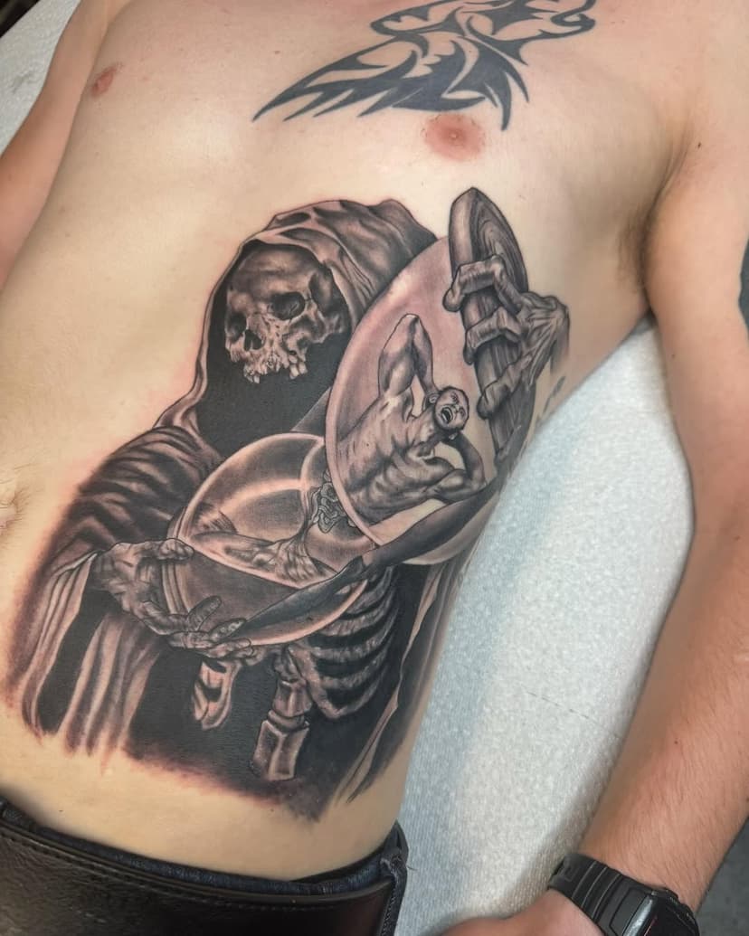 Done here by our artist Anthony! He’s now booking for March🔥. Hit us up ASAP to schedule an appointment with him! 

Book your appointment with him ASAP! .
Hit us up for your next tattoo! All of us here at @timelessinkstudio look forward to working with you. Call or text 281-933-8882 to setup an appointment or if you have any questions. Thanks for looking!!!
.
#houston #htown #clutchcity #katytx #sugarland #houstontattoo #thewoodlands #tomball #pearland #humble #pasadena #richmond #spring #sanantoniotattoo #Dallastattoo #htx #austintattoo #houstontattooshop #houstontattooartist #tattoo #inked #inklife #sleevetattoo #chestpiece #watercolortattoo #backpiece #colortattoo #tattooartist #timelessinkstudio #aftermathskincare 
@aftermathtattoosupply