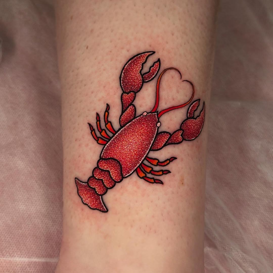 🦞A LOBSTA🦞
•
@darkartstattoomd ✨
•
#wheretheytatt #tattoodo #tattoos #prettyskin #skincare #tattooed #tatted #ladytattooer #ladytattooers #girlswhotattoo #neotrad #newtattoo #femaletattooartist #artist #tattooartist #art #tattooart #glitter #glittertattoo #baltimoretattooartist #marylandtattooartist #colortattoo #colourtattoo #cutetattoo #lobster #hesherlobster #friends #crustaceans