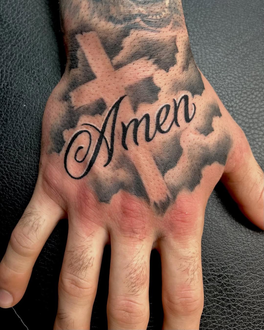 #amen #wwjd #jesustattoo #crosstattoo #chicago