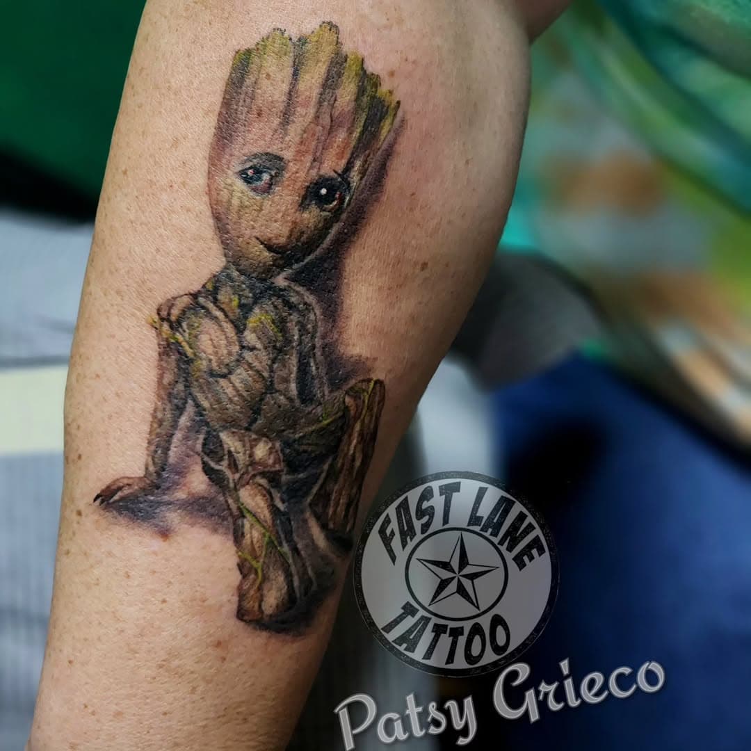 Groot! 
#babygroot #groot #movietattoo #guardiansofthegalaxy