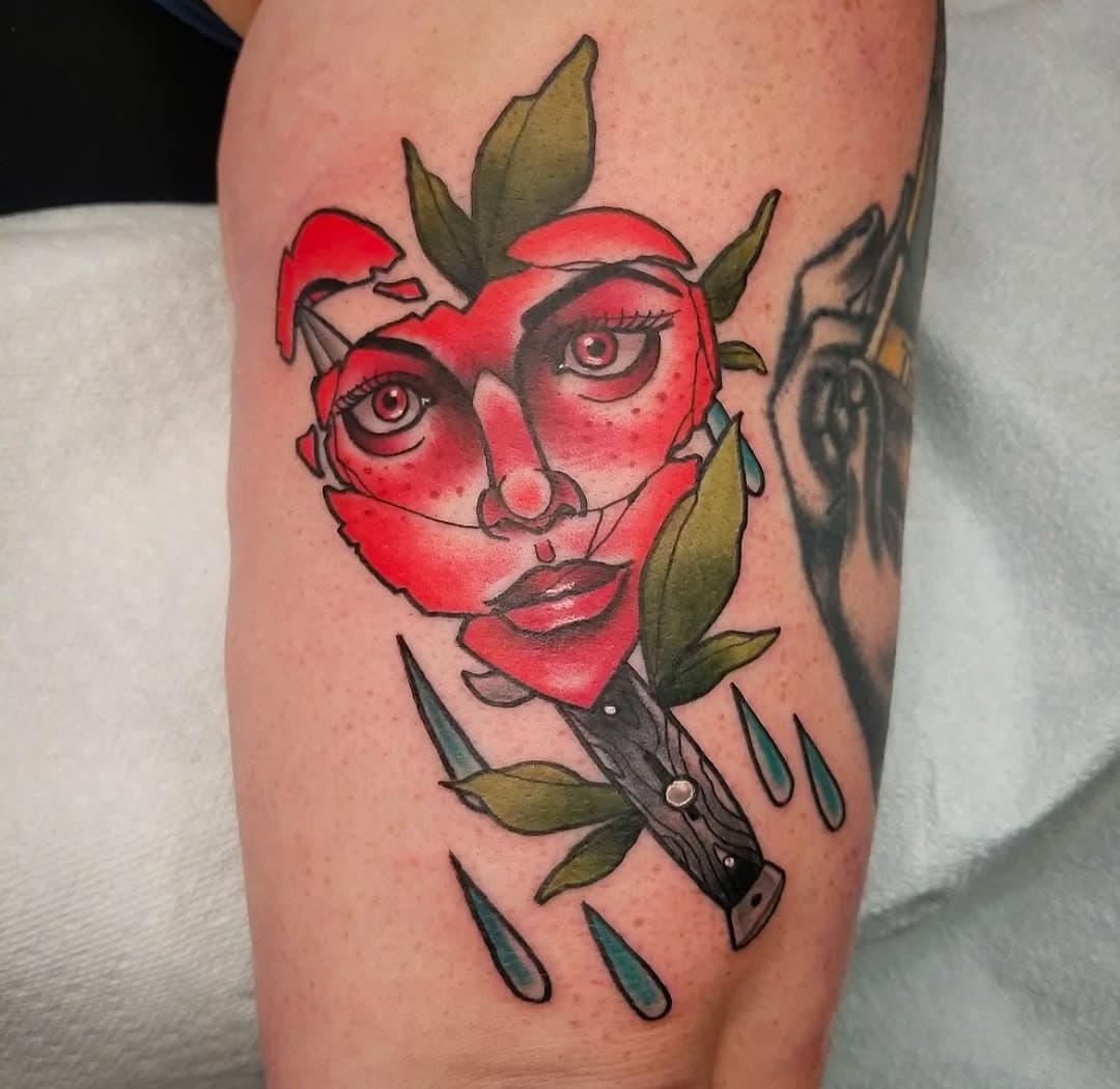 🔪 Heart 👁️ 
By @alisha_tattoos,
From @ericburgertattooer’s flash! 
.
.
.
.
.
Made @eternaltigertattoo with @hustlebutterdeluxe @dynamiccolor @axysrotary @chicagosbesttattooartist @the.best.tattoo.page @thesolidink #flash #flashtattoo #flashtattoos