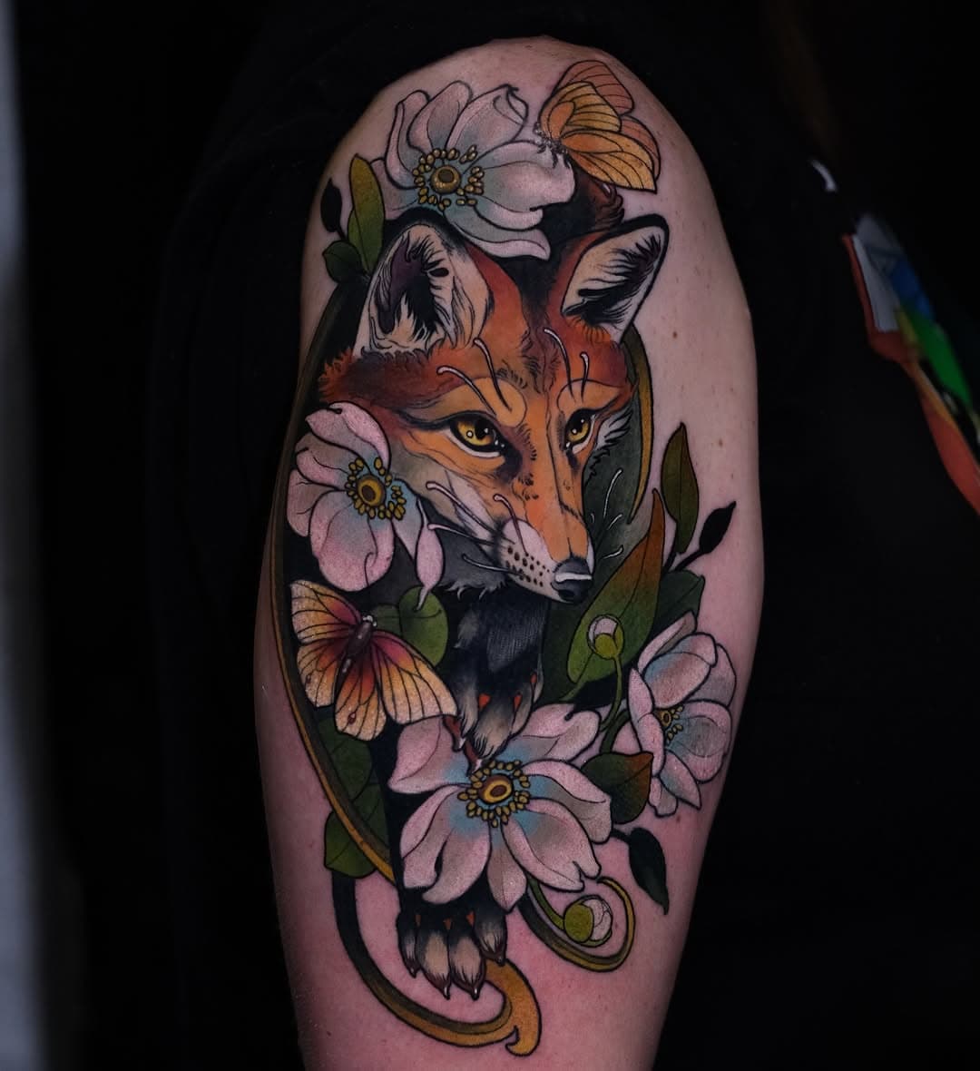 Stunning work by @nina.p.tattoo! Nina specializes in Neo Traditional, illustrative, and watercolor tattoos! Her books are open so now’s the time to get inked by a true artist. Don’t wait—check out Nina’s profile for info on how to book! 🖤 

To make an appointment or schedule a complimentary consultation, email info@firstclasstattoos.com, text/call (646) 998-5203, DM us, or check out the link in our bio!

#firstclasstattoo #firstclassnyc #firstclasstattoos #tattoostudio #tattooshop #tat #tattoo #tattoos #nyctattoos #nyctattooartist #nyctattoostudio #nyctattooshop #neotraditional #colortattoo #watercolors #foxtattoo #fox