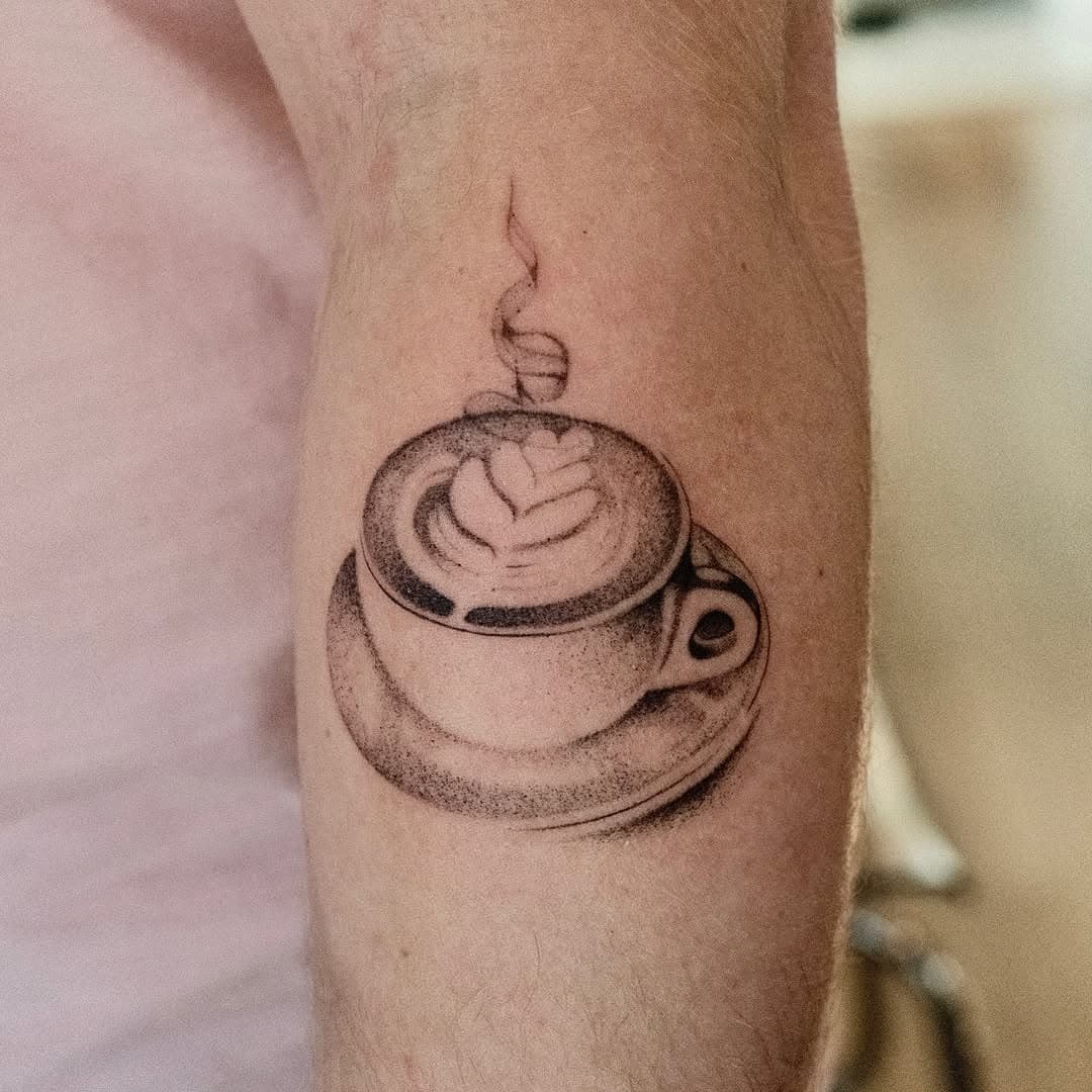 Every time Logan and his grandma would get together they would get lattes — so this is for her 🤎