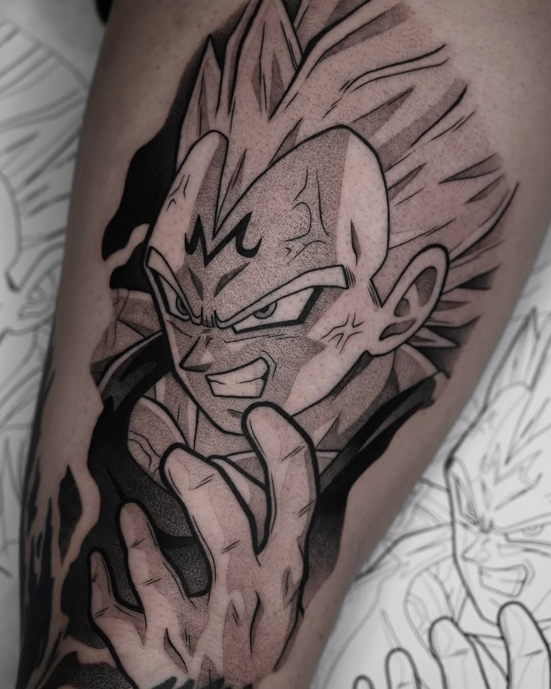 Majin Vegeta for my dude Jacob. Really loving getting to do more Dragonball Z stuff lately! 

#vegeta #majinvegeta #majinvegetatattoo #dbz #dragonball #dragonballdaima #dbztattoo #animetattoo #animetattoos #animetattooartist #michigantattooers #michigantattooartist