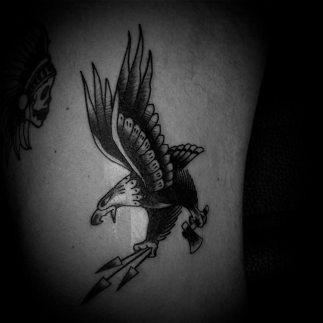 Eagle action at @inkaddictiontattoo 
#tattoo #ink #inkaddictiontattoo #floridatattooartist #tattooer #thankyou